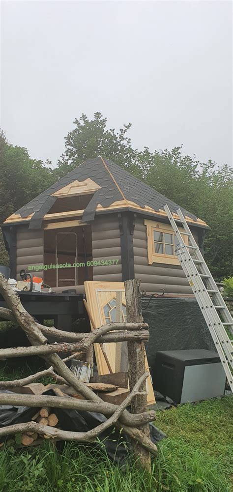 Cabaña Barbacoa Cabina 9,2 m² - Angel Guisasola