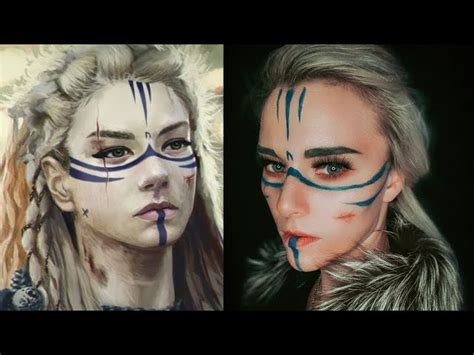 Image result for Viking Makeup Tutorial