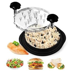 Vitoler Chicken Shredder，Chicken Breast Shredder Tool Twist,Meat ...