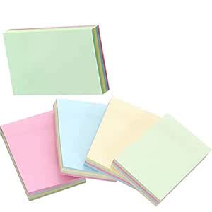 KKG Double Sticking Power Sticky Notes,Four-in-one Bright Color ...
