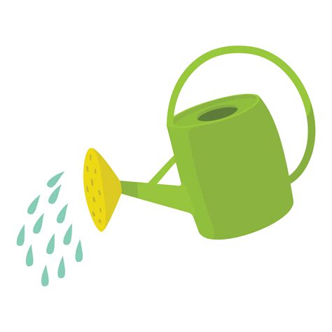 Watering can icon, cartoon style 15071316 Vector Art at Vecteezy