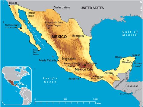 Mexico Map 的图像结果