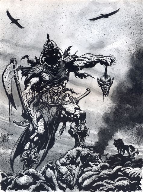 Frank Frazetta's Death Dealer by avix on DeviantArt
