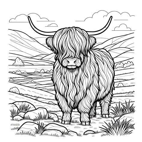 Coloring Pages of Cattle: A Fun and Educational Activity for Kids