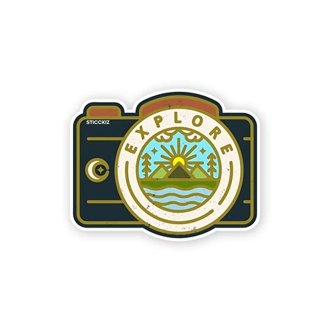Explore Camera Sticker – sticckiz.com