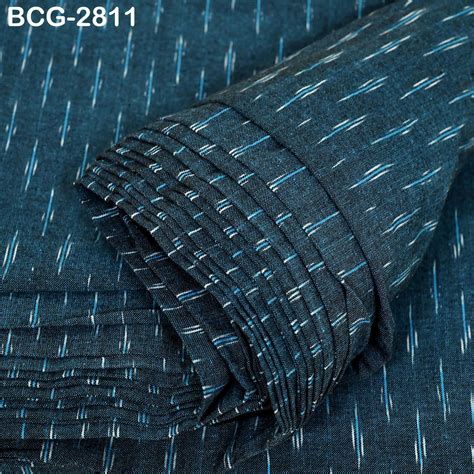 Indian Blue Home Decor Ikat Cotton Fabric Yardage Handloom Fabric sold ...