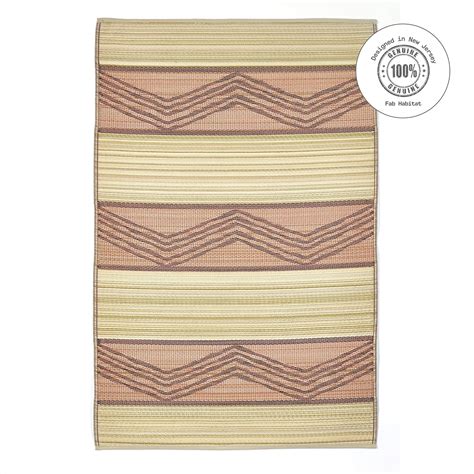 Buy Fab Habitat Boho Tribal Outdoor Rug - Waterproof, Fade Resistant ...