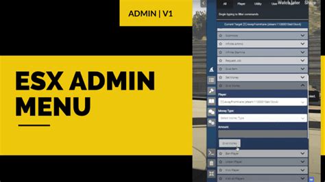 ESX Admin Menu Fivem Script 的图像结果