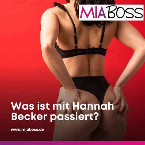 Hannah Becker OnlyFans• Entdecke alles über das Model