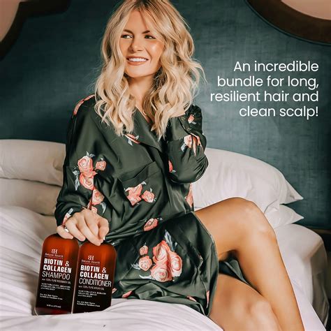 Buy BOTANIC HEARTH Vegan Collagen Biotin Shampoo and Conditioner Set ...