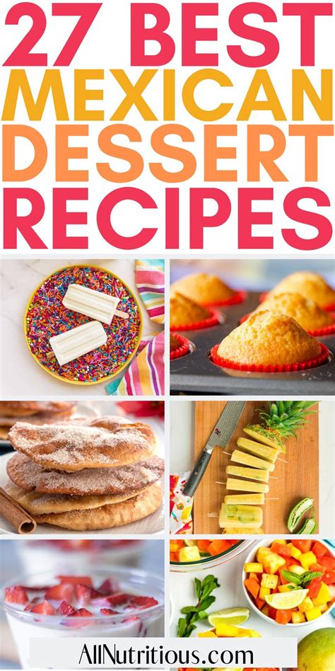 27 Easy Authentic Mexican Desserts | Mexican sweets desserts ...
