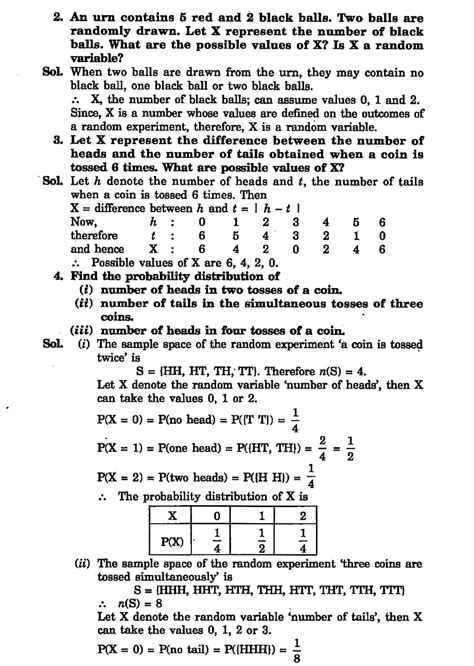Image result for Portfolio On Probability Class 12