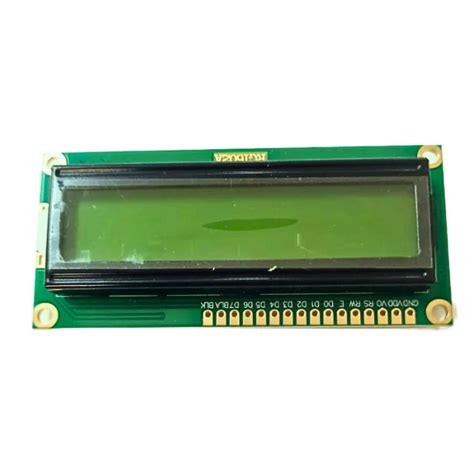 16x2 LCD Module (Green) - TEKTOWN