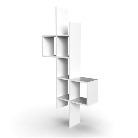 Emma Wall Shelf - Frosty White | Neehv Home Furniture