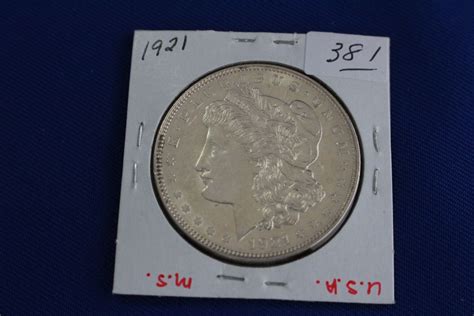 U.S.A. One Dollar Coin - "Morgan", 1921, Silver