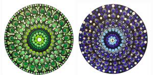 Walldecor Mandala Wall decoration Pack of 2 Price in India - Buy ...