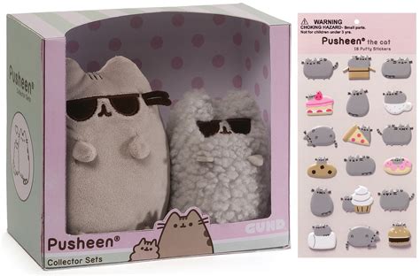 Buy d Sunglasses Pusheen Collectible Set 8.5" Stuffed Toy Plush with ...