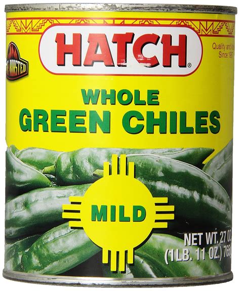 Amazon.com : Hatch Chile Company Hatch Whole Green Chilies, 27-Ounce ...