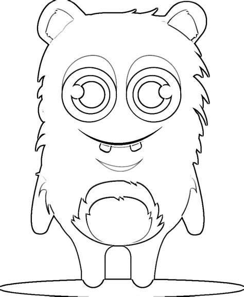 Image result for ClassDojo Monster Coloring Pages