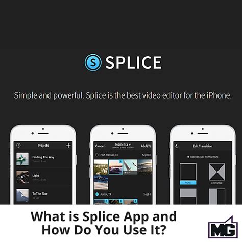 Splice Editing App 的图像结果