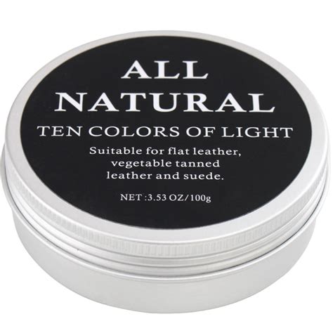 Leather Cleaner Cream - Leather Recoloring Balm With Mink Oil ...
