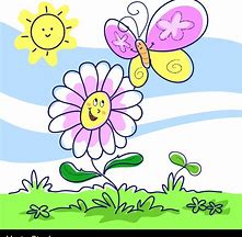 Image result for Spring Flashcard Cartoon