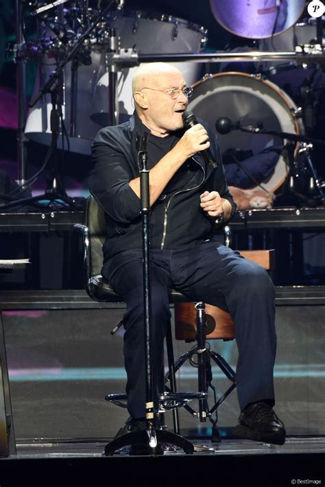 Phil Collins en concert à Sydney, en Australie, le 21 janvier 2019 ...
