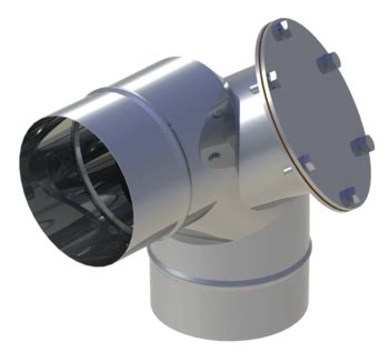 Single wall chimney | TECNOVIS - Stainless steel chimneys