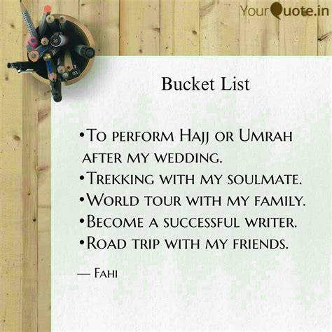 •To perform Hajj or Umrah... | Quotes & Writings by Farhana fahi ...