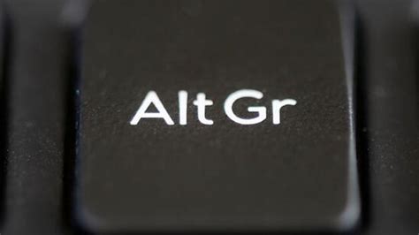 Image result for AltGr Key Function