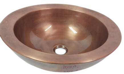copper-basin-ecm-cda-2-16-inch-double-layer-plain-antique | Best Copper ...