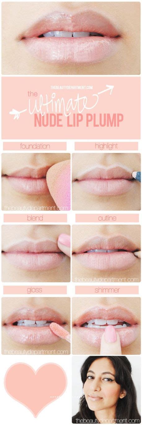 Image result for Light Pink Lips Tutorial