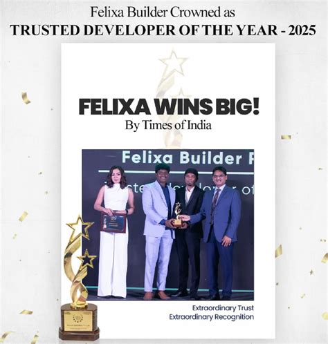 Felixa Builder Wins Trusted Developer of the Year 2025 – Times Business ...