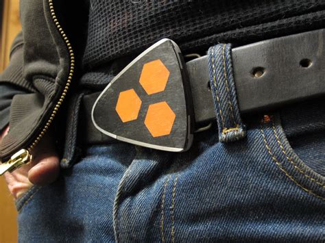 Finally, a good use for Hexcels! Recycled ski tip belt buckle on Etsy ...