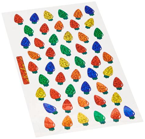 Stickopotamus Christmas Stickers lights : Amazon.in: Home & Kitchen
