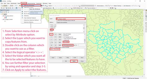 How To: Select features using Select by Attribute (data column) in a ...
