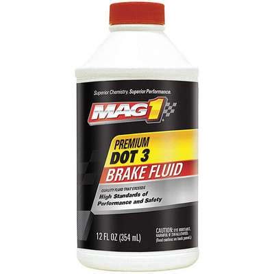 916803-4 Mag 1 Brake Fluid: Bottle, Disc Brakes/Drum Brakes, DOT 3, 12 ...