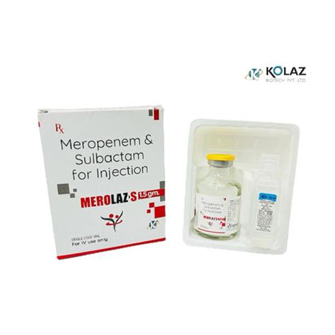 MEROLAZ-S 1.5 Injection KOLAZ BIOTECH PVT LTD