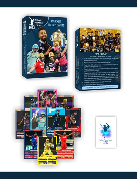 Aamango IPL Cricket Trump Card - 2022 Edition - Aamango