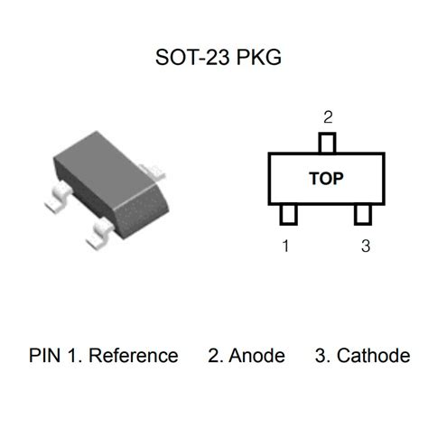TL431 – (SMD SOT-23 Package) – Adjustable Precision Shunt Regulator ...