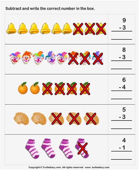 Image result for Subtraction Left Over Example Picture