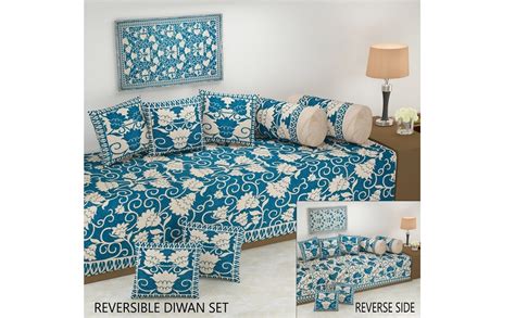 FRESH FROM LOOM Reversable Diwan Set (You can Used This from Both Side ...