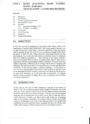 Comparative Literature in India. Block-2 Comparative Indian Literature ...