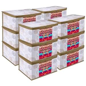 Kuber Industries Saree Storage Bag With Visible Window - Gola-Design ...