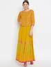 Buy Mustard Lehenga Choli Sets for Women by Bitterlime Online | Ajio.com
