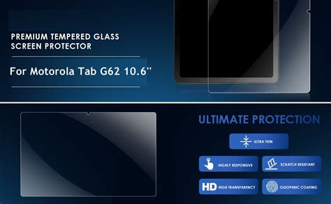 ProElite Premium Tempered Glass Screen Protector for Motorola Moto Tab ...