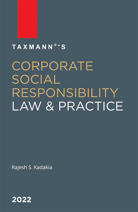 Buy Taxmanns Corporate Social Responsibility Law & Practice ...