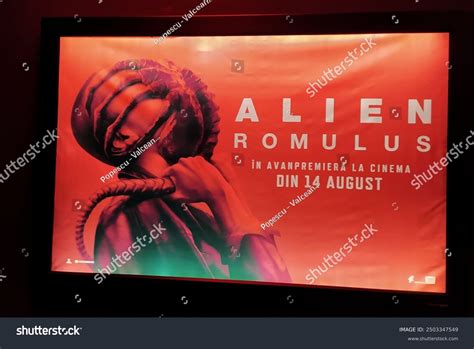 Poster Movie Alien Romulus Directed By Stock Photo 2503347549 ...