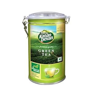 Tata Tea Kanan Devan, Premium Green Tea, From the Hills of Munnar, 100g ...