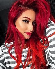 Image result for Deep Red Hair